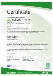 KÄMMERER - ISO 14001:2015